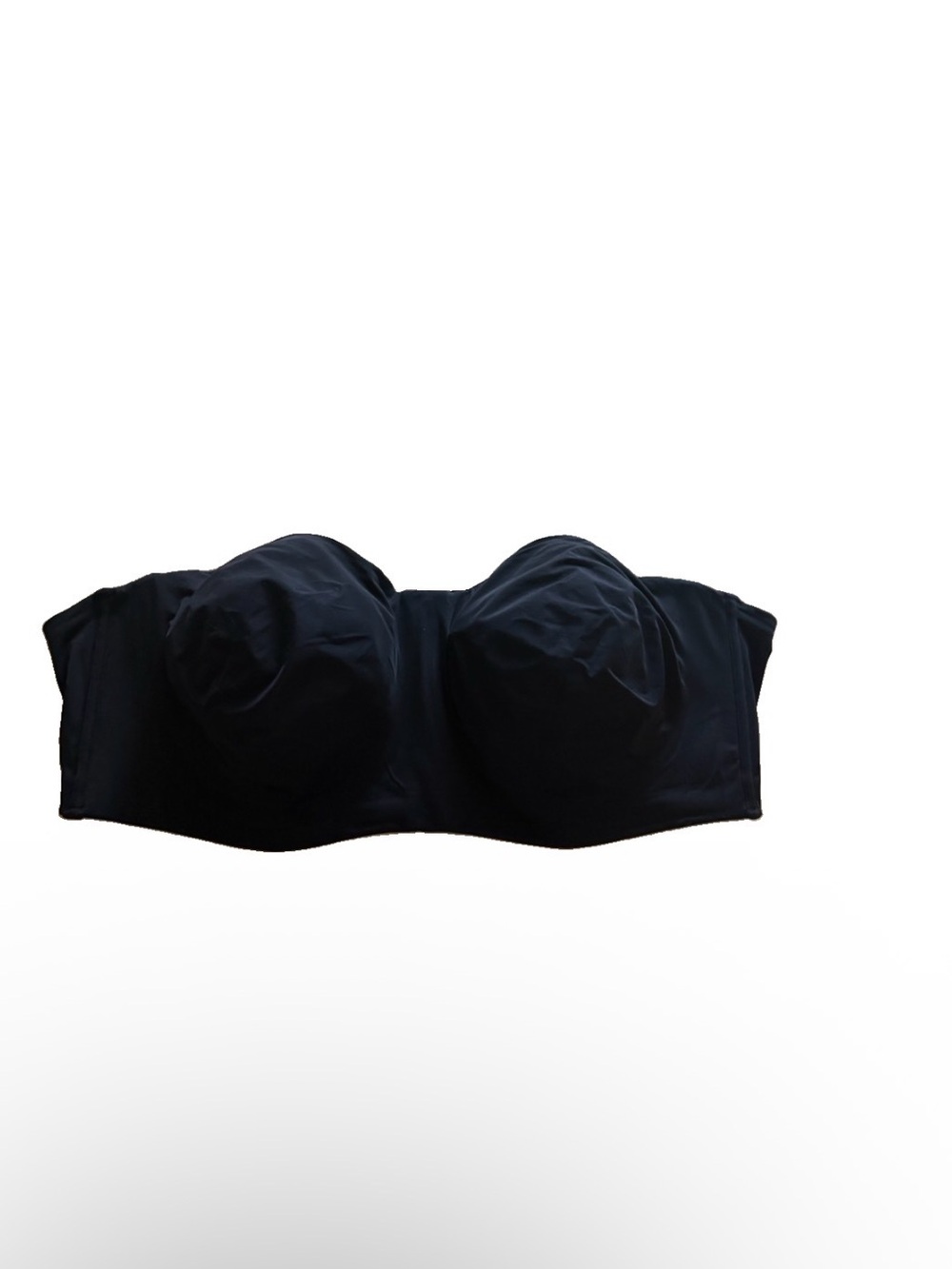 Strapless Black Bandeau Bra - Women Intimates